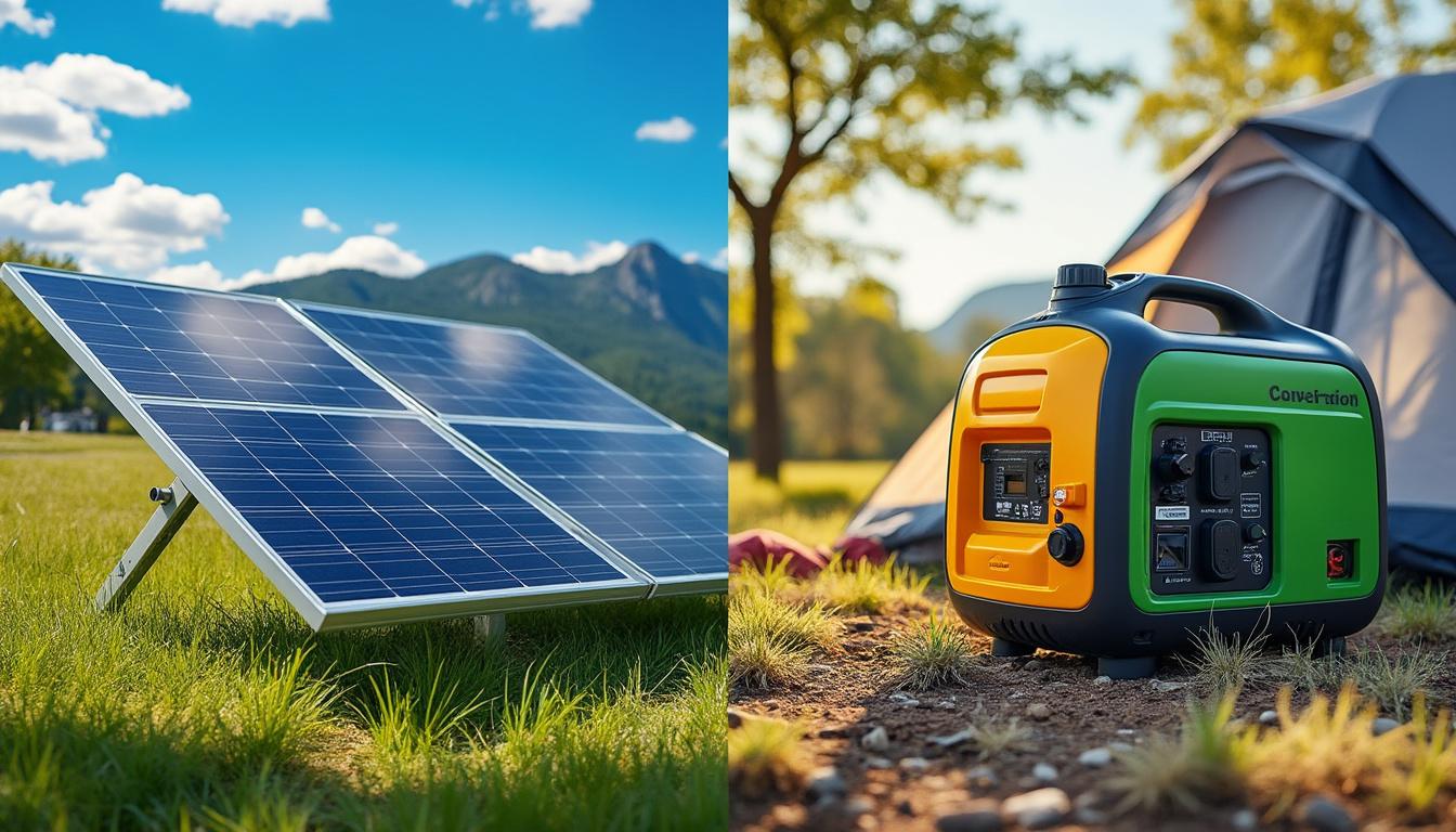 compare solar and gas generators to determine which is best for your needs. explore benefits, drawbacks, and key factors to help you choose the ideal power source.