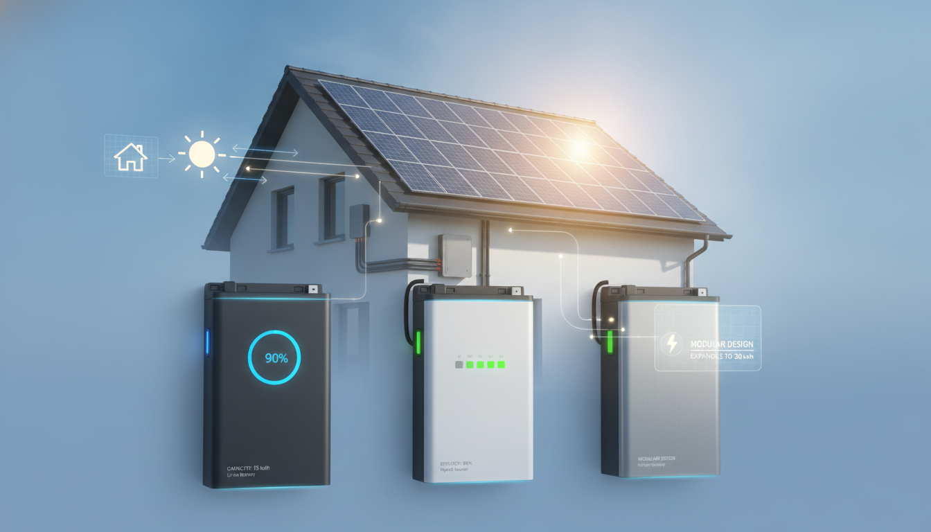 best solar battery backup system for home