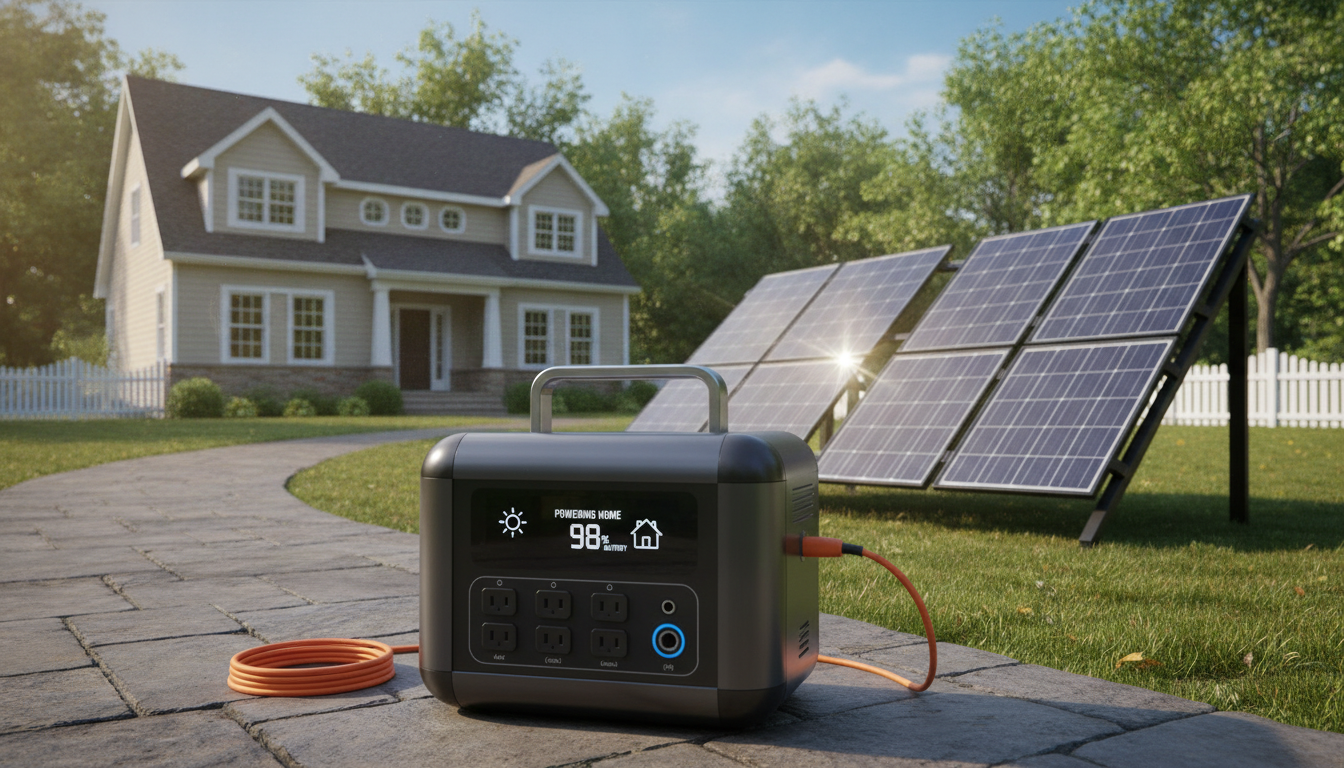 best solar generator for home backup